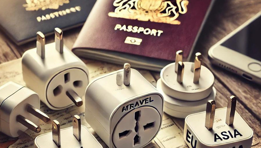 Don't leave home without a power adaptor when you travel overseas....