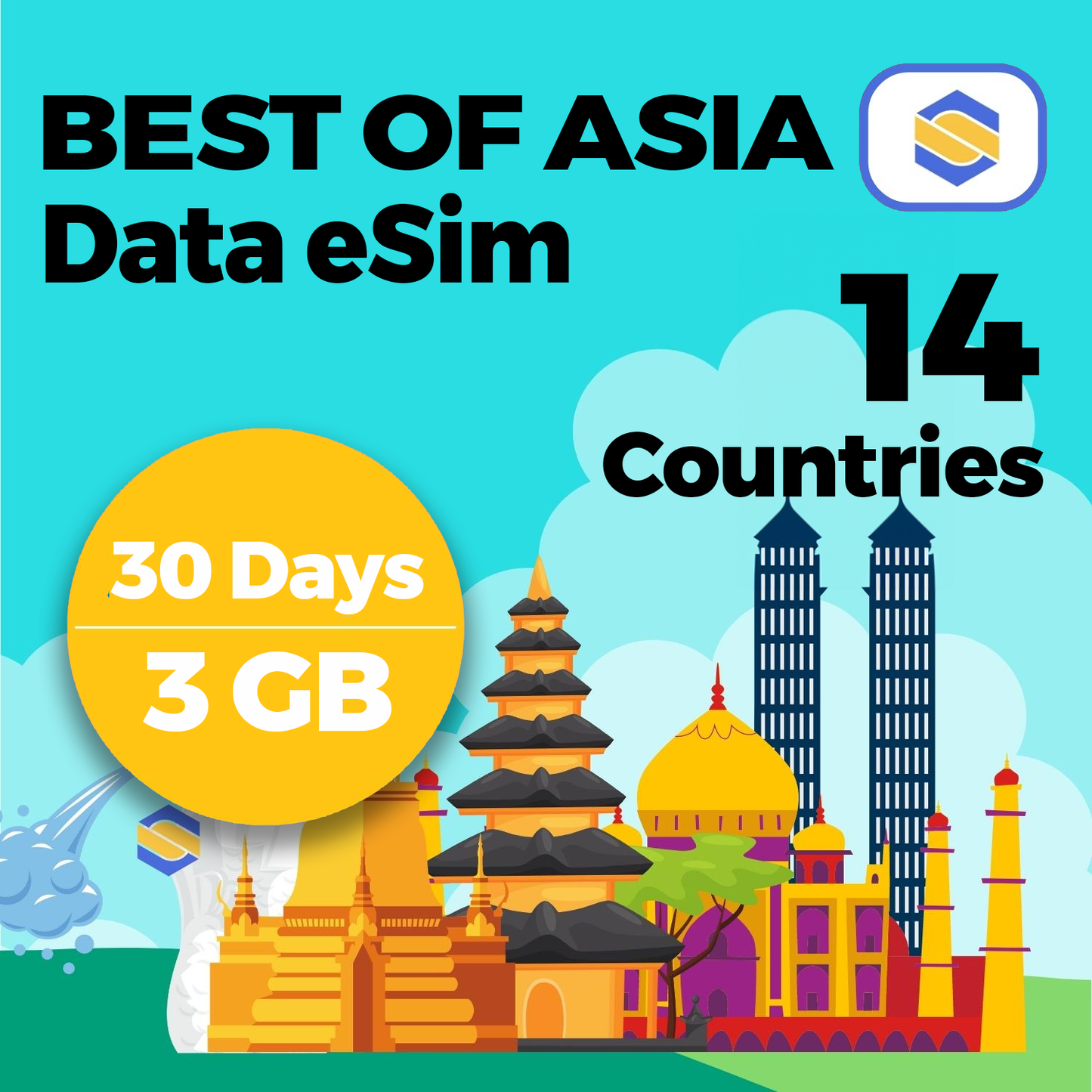 THAILAND 3GB - 30 Days eSIM