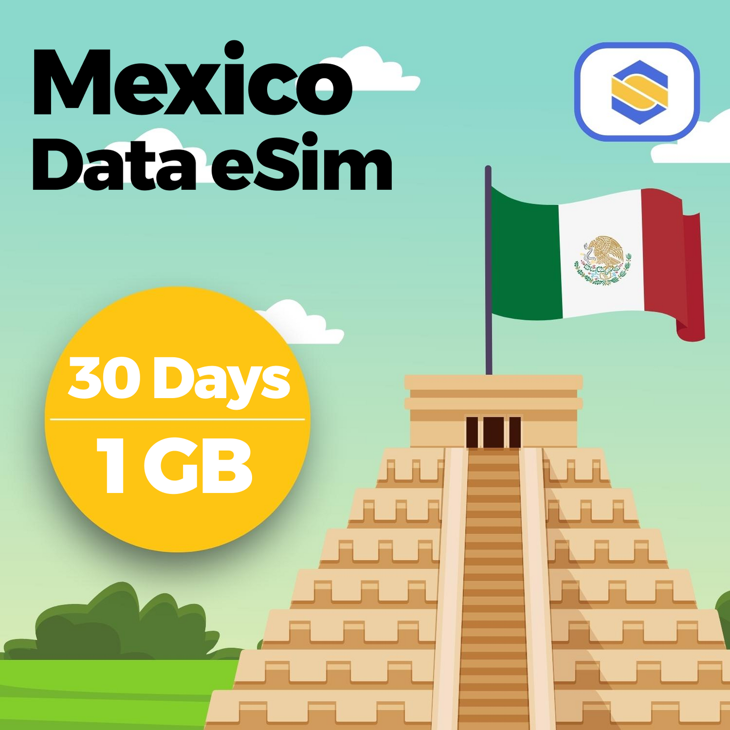 MEXICO 1GB - 30 Days