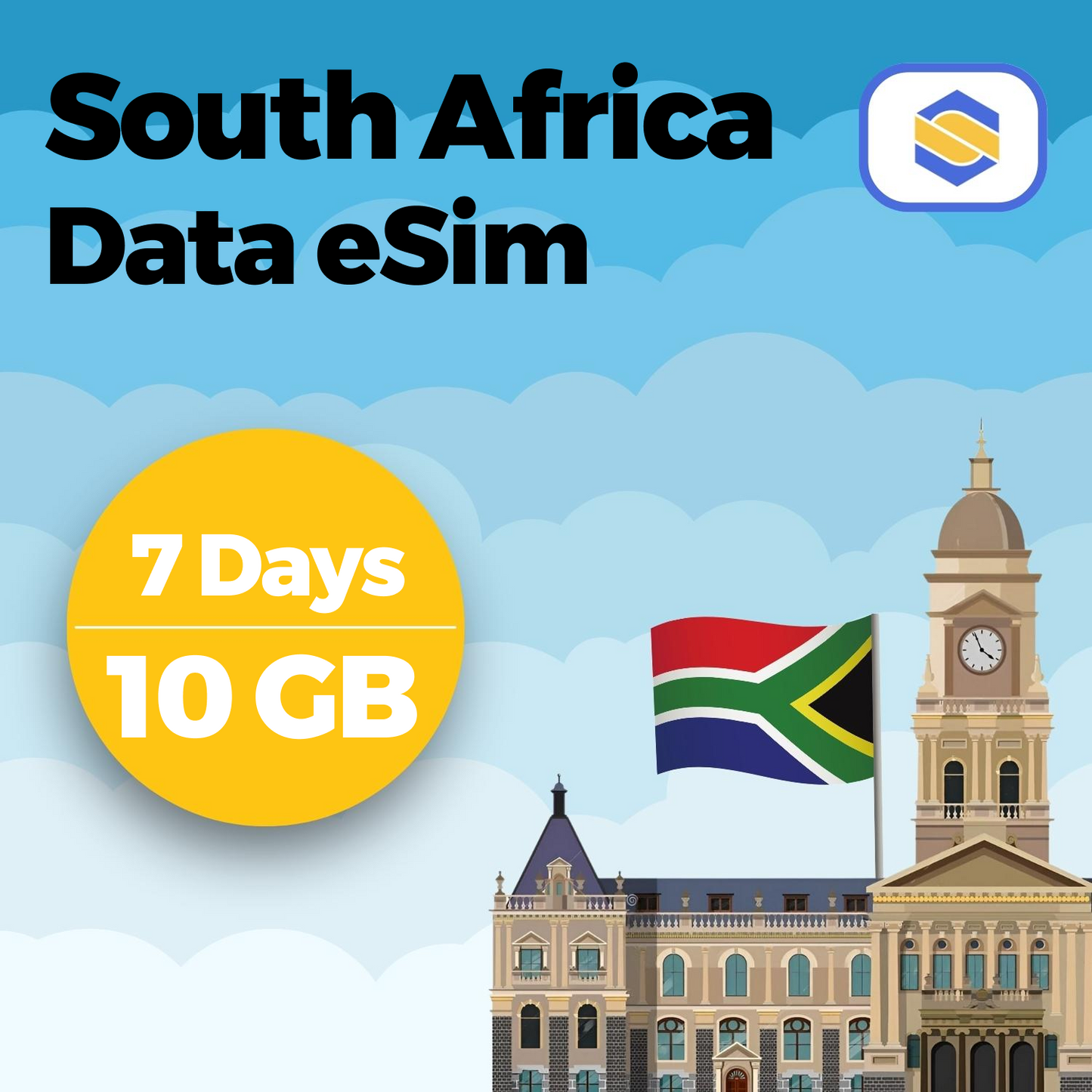 South Africa 10 GB 7-Days eSIM