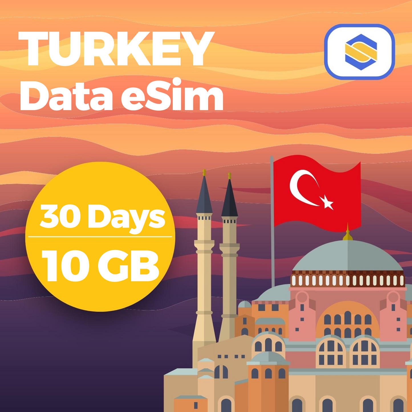 Turkey 10GB - 30 Days