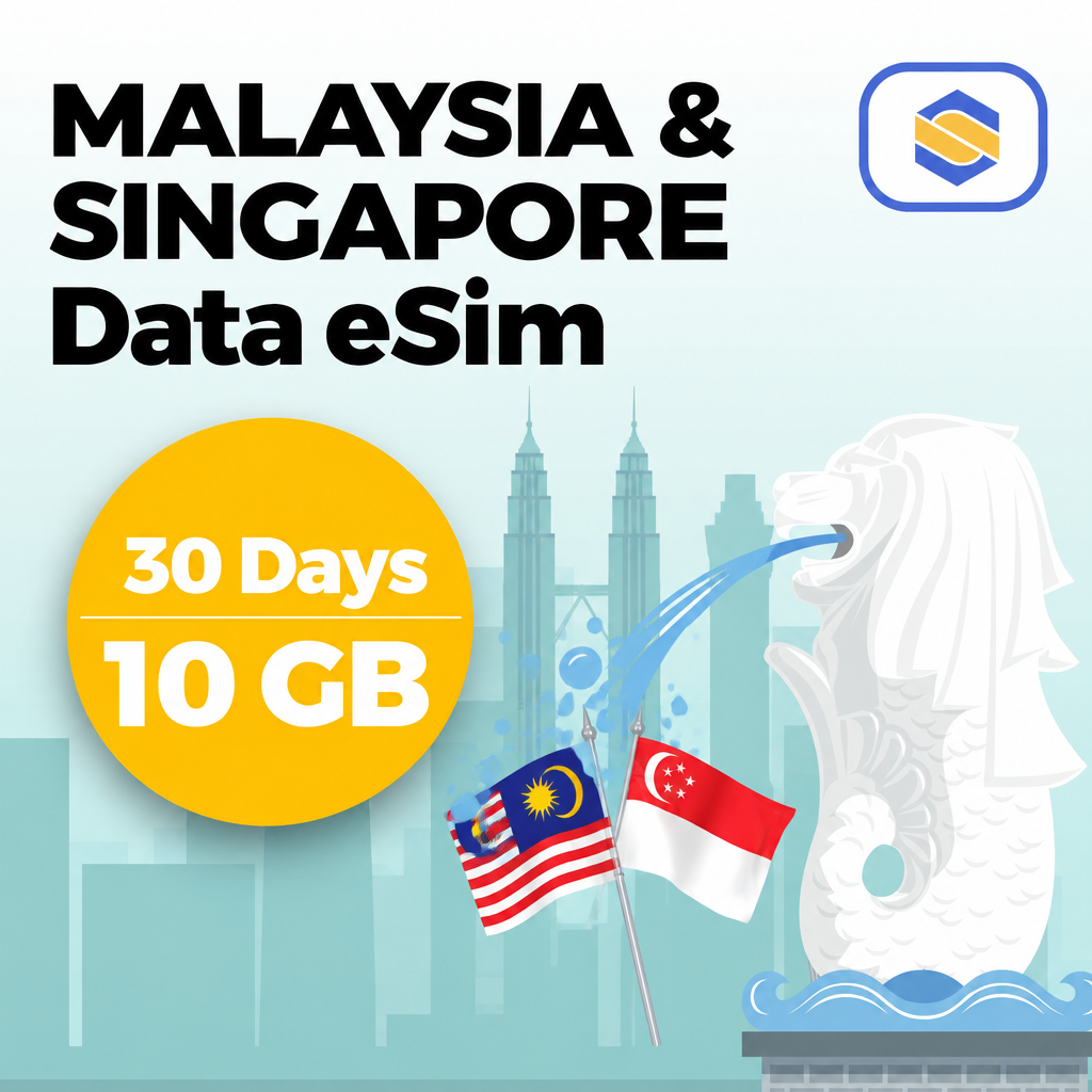 MALAYSIA & SINGAPORE 10GB - 30 Days