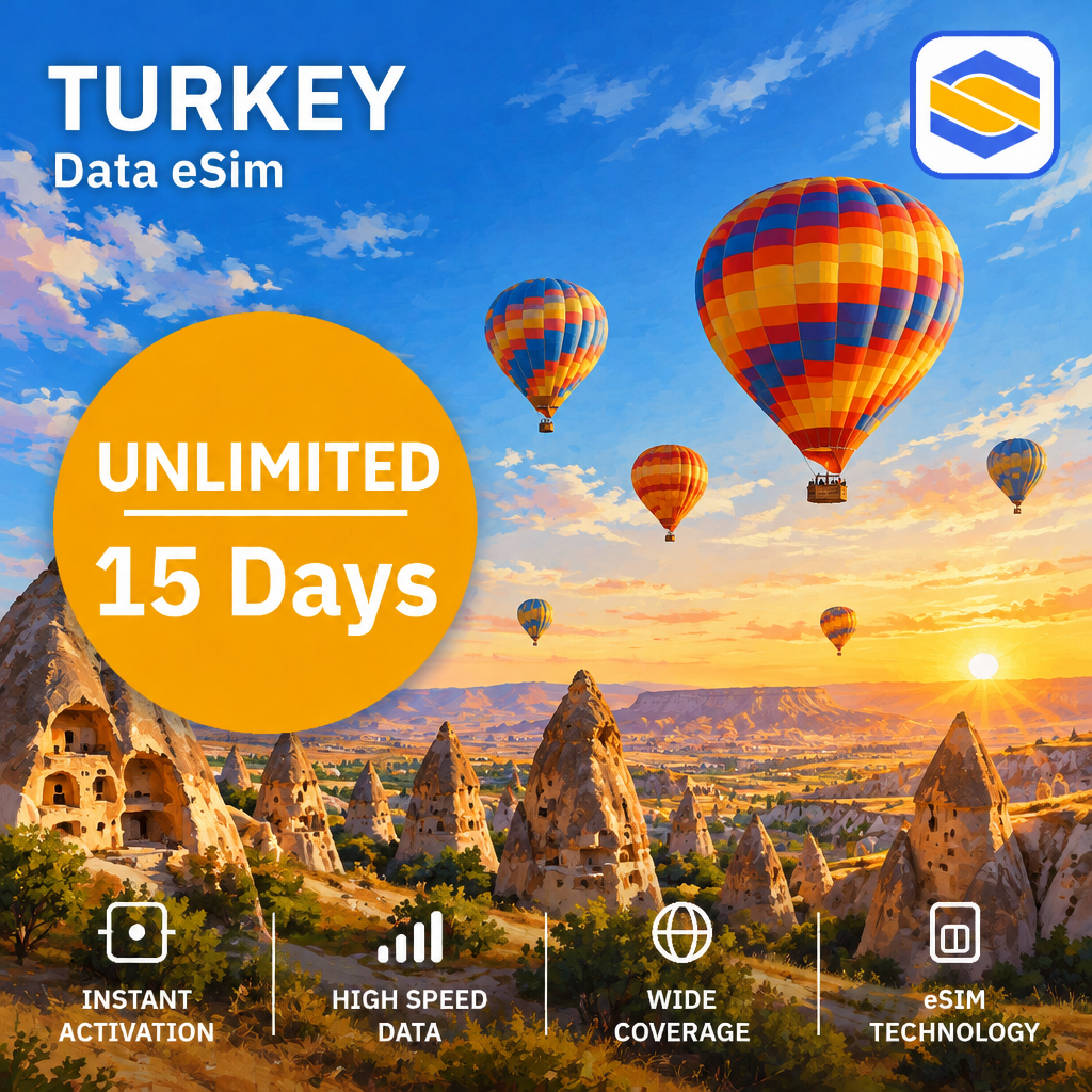 TURKEY Unlimited Lite - 15 Days