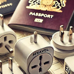 Don't leave home without a power adaptor when you travel overseas....