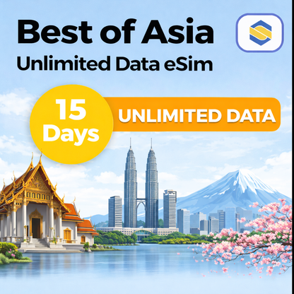 Best of Asia Unlimited 15 Days