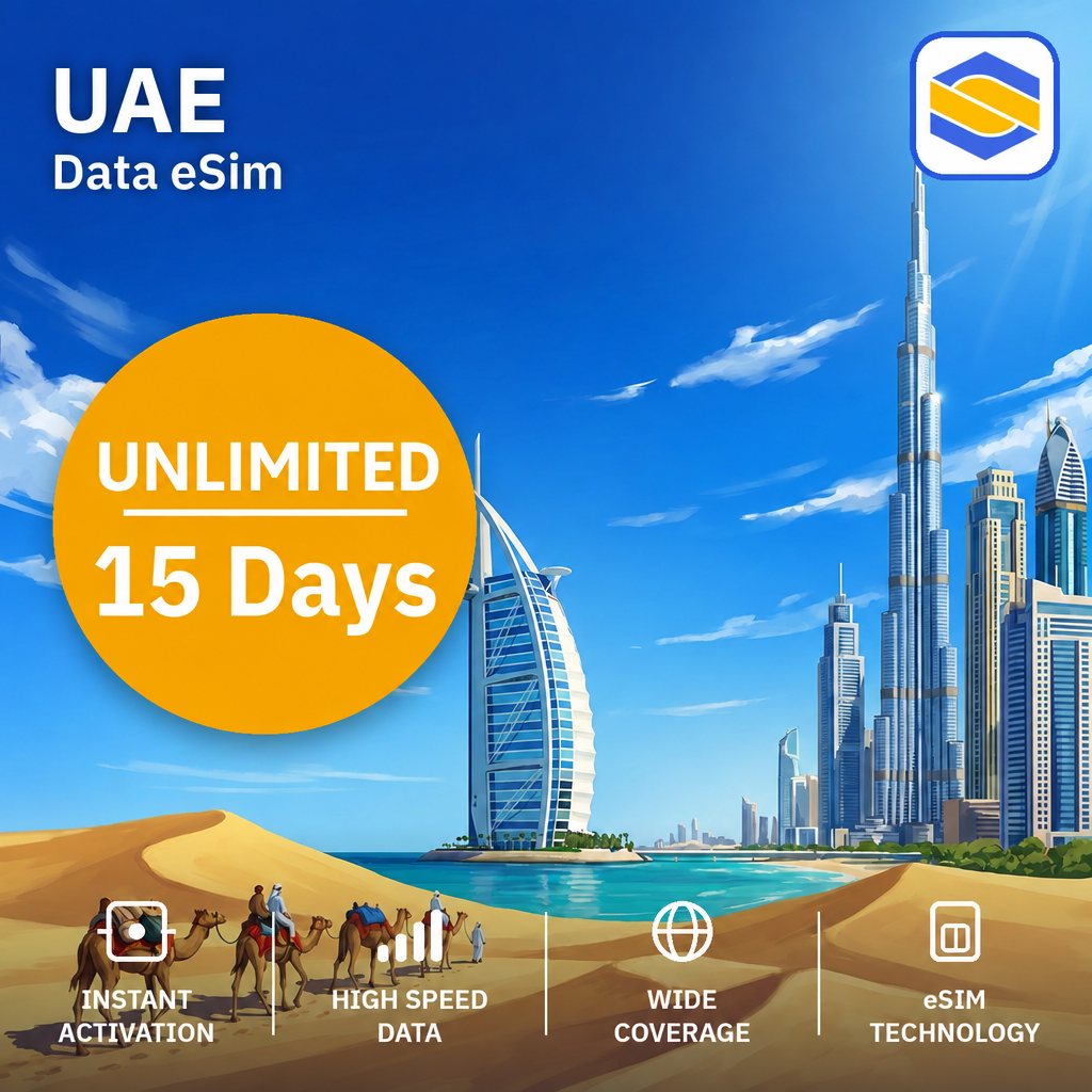 UAE Unlimited 15 Days