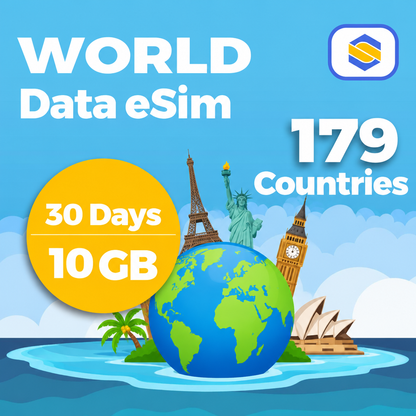 WORLD 10GB - 30 Days