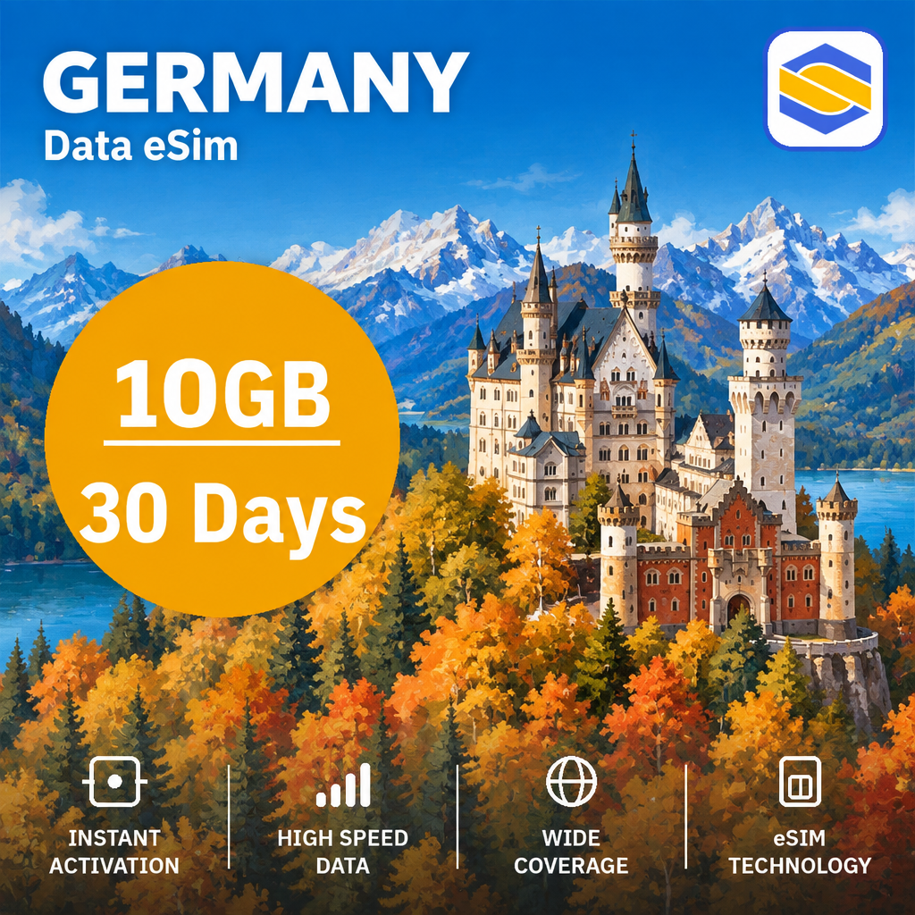 GERMANY 10GB - 30 Days