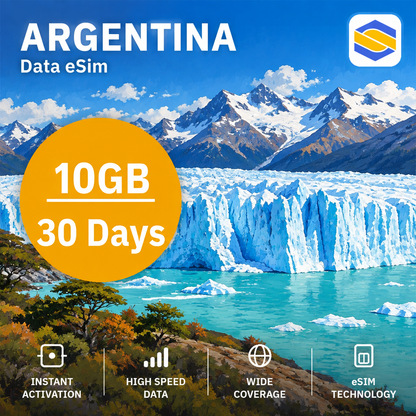 ARGENTINA 10GB - 30 Days