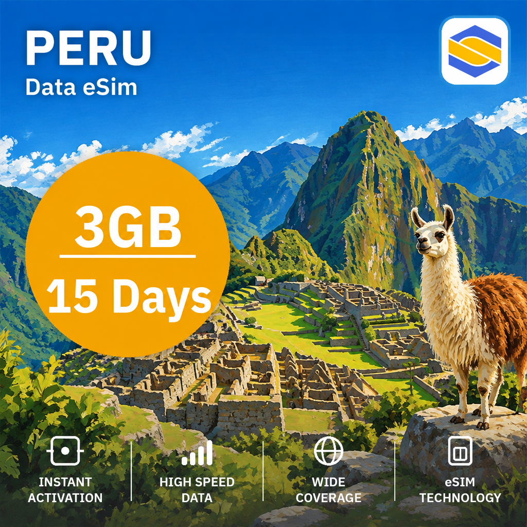 PERU 3GB - 15 Days